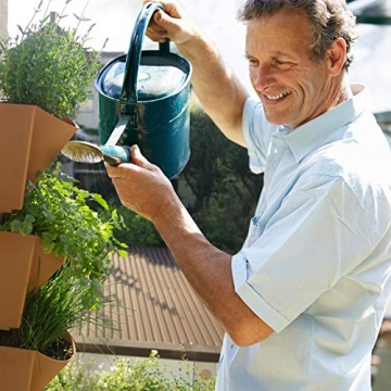 bluegreenshop.de Hängende Gärten/Grüne Wand: Vertical Garden Wall 4er Komplett-Set Bonus 2