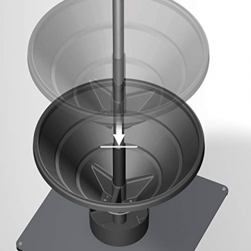 bluegreenshop.de Vertical Garden XL – Turm-Hochbeet/Pflanzturm (Grau) - 4